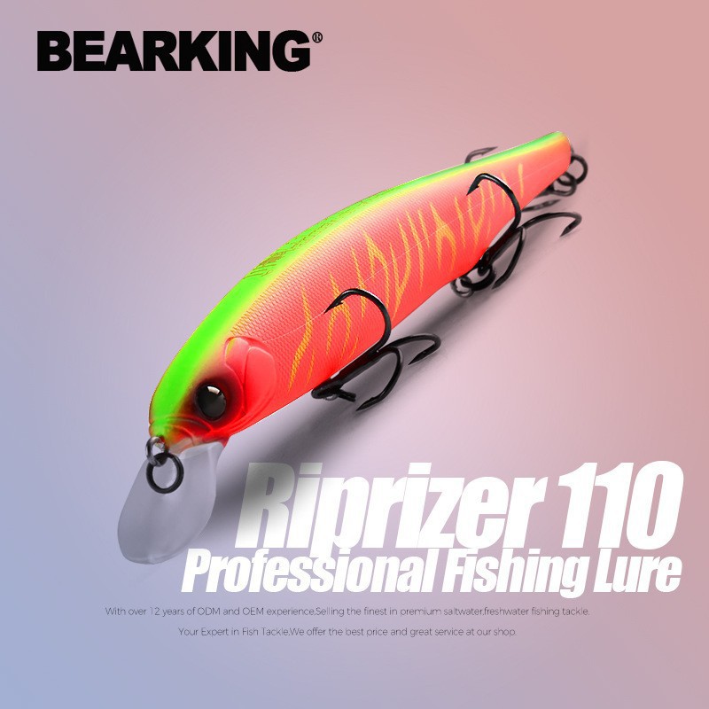 Fishing Lure Crankbait - BEARKING Bester Preis Riprizer 110 Ruckköder