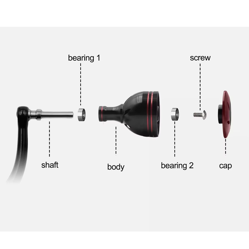 Shimano Reel Sienna - 30-mm-Kurbel für Shimano Nexave Sienna FG