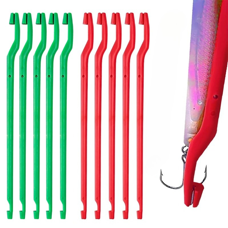 Fishing Lure Accessories - 5 Stück Hakenlöser-Sticks, stichfeste Hakenentferner für