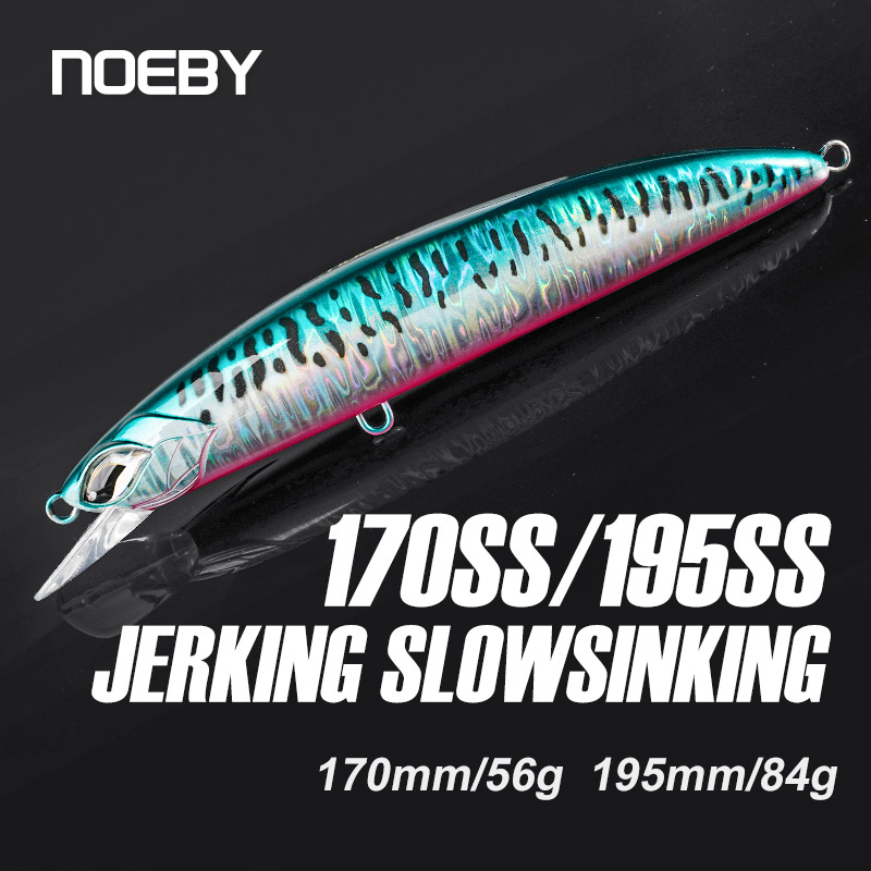 Fishing Lure Buzzbait - NOEBY Jerking Langsam sinkender Minnow-Angelköder 170