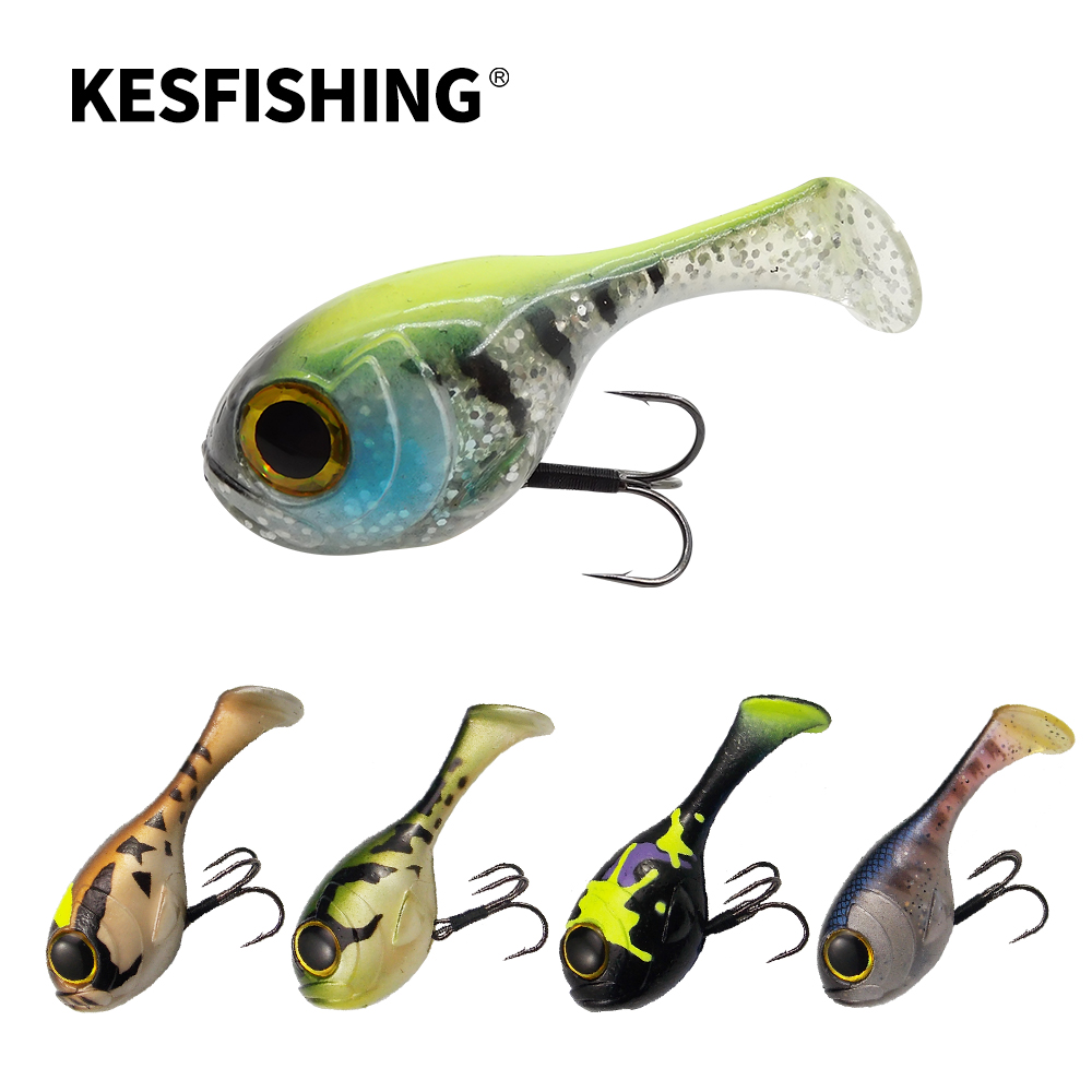 Fishing Lure Soft Plastic - KESFISHING Weicher Köder Ballonfisch 82mm Hochwertige