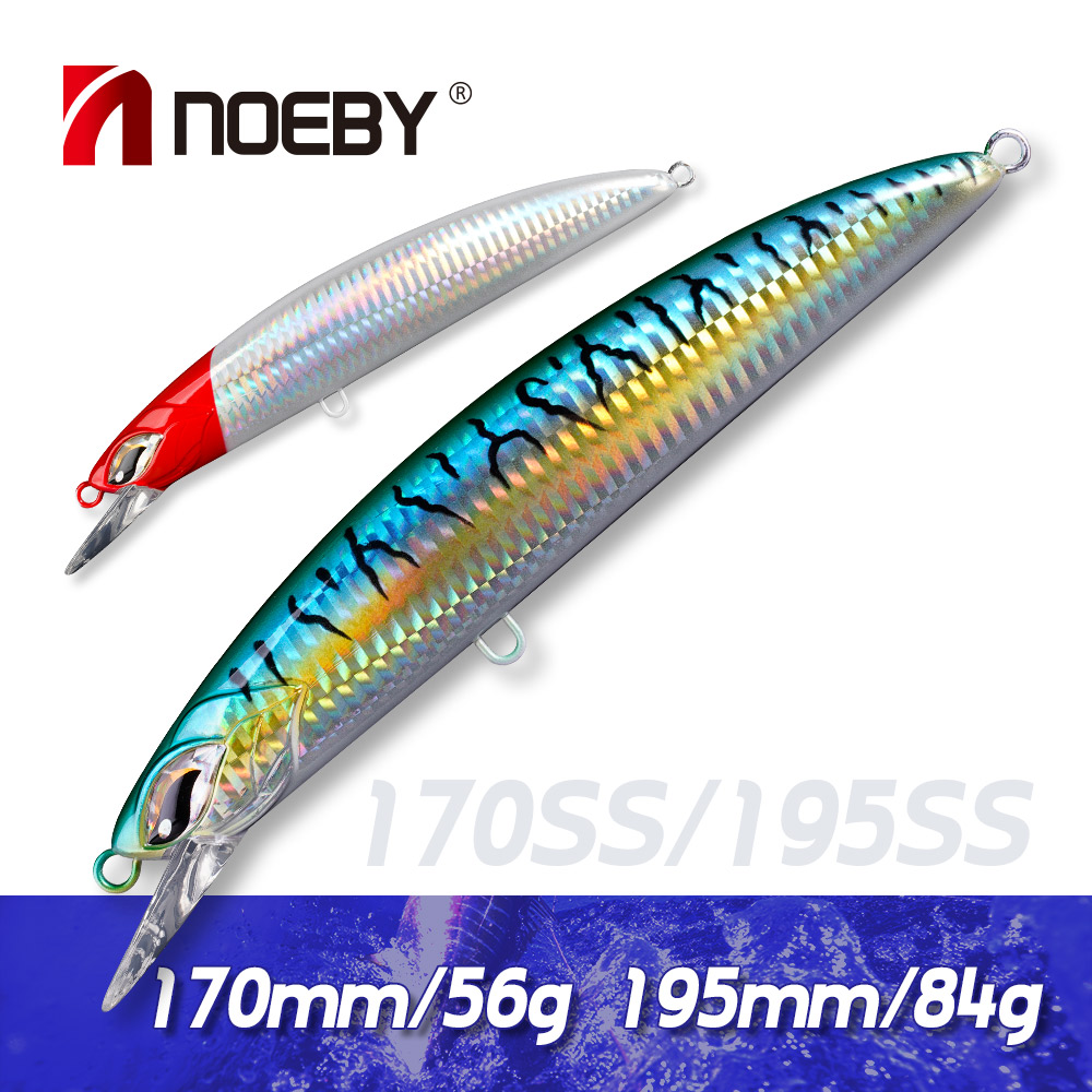 Fishing Lure Buzzbait - NOEBY Schwer Sinkender Minnow-Köder 170mm 56g