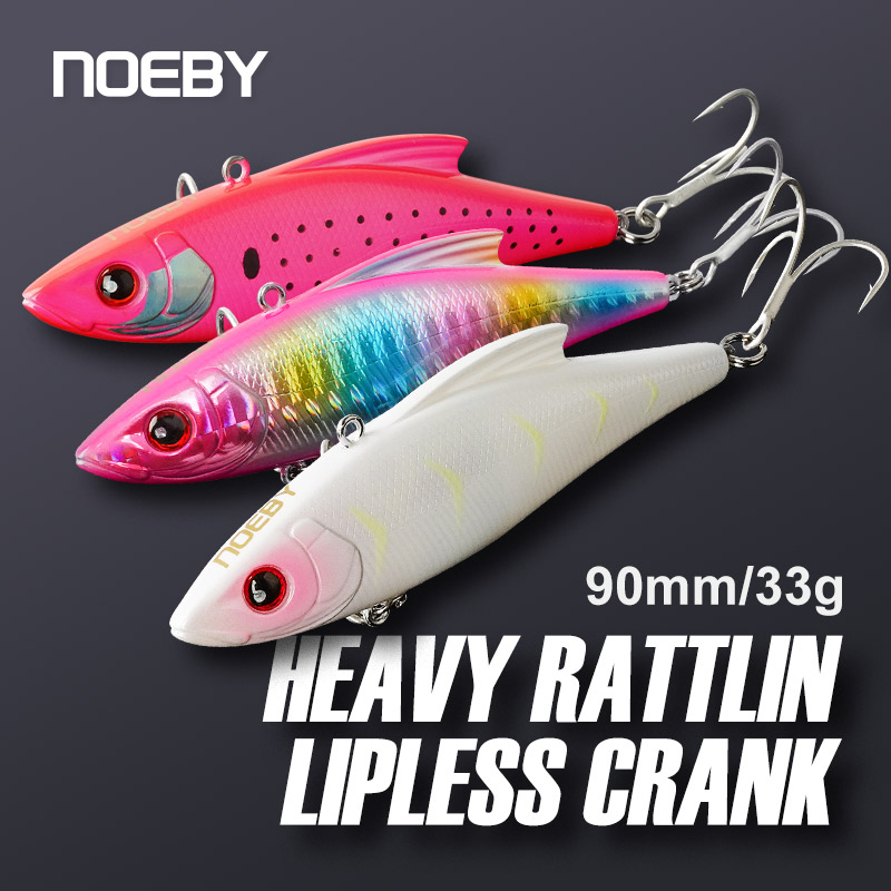 Fishing Lure Crankbait - Noeby 3 Stück 90mm 33g Sinkende