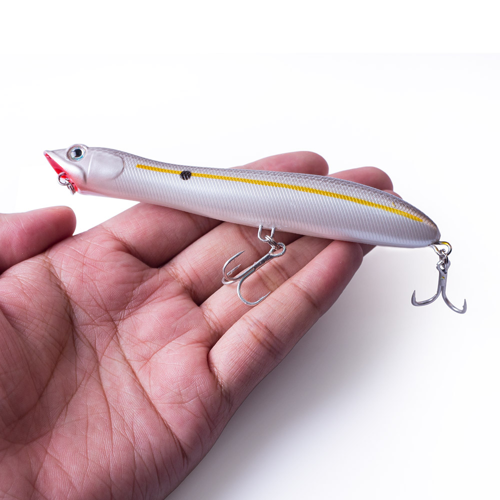 Fishing Lure Popper - 120mm/18g Topwater Pencil Popper Schwimmender Angelköder