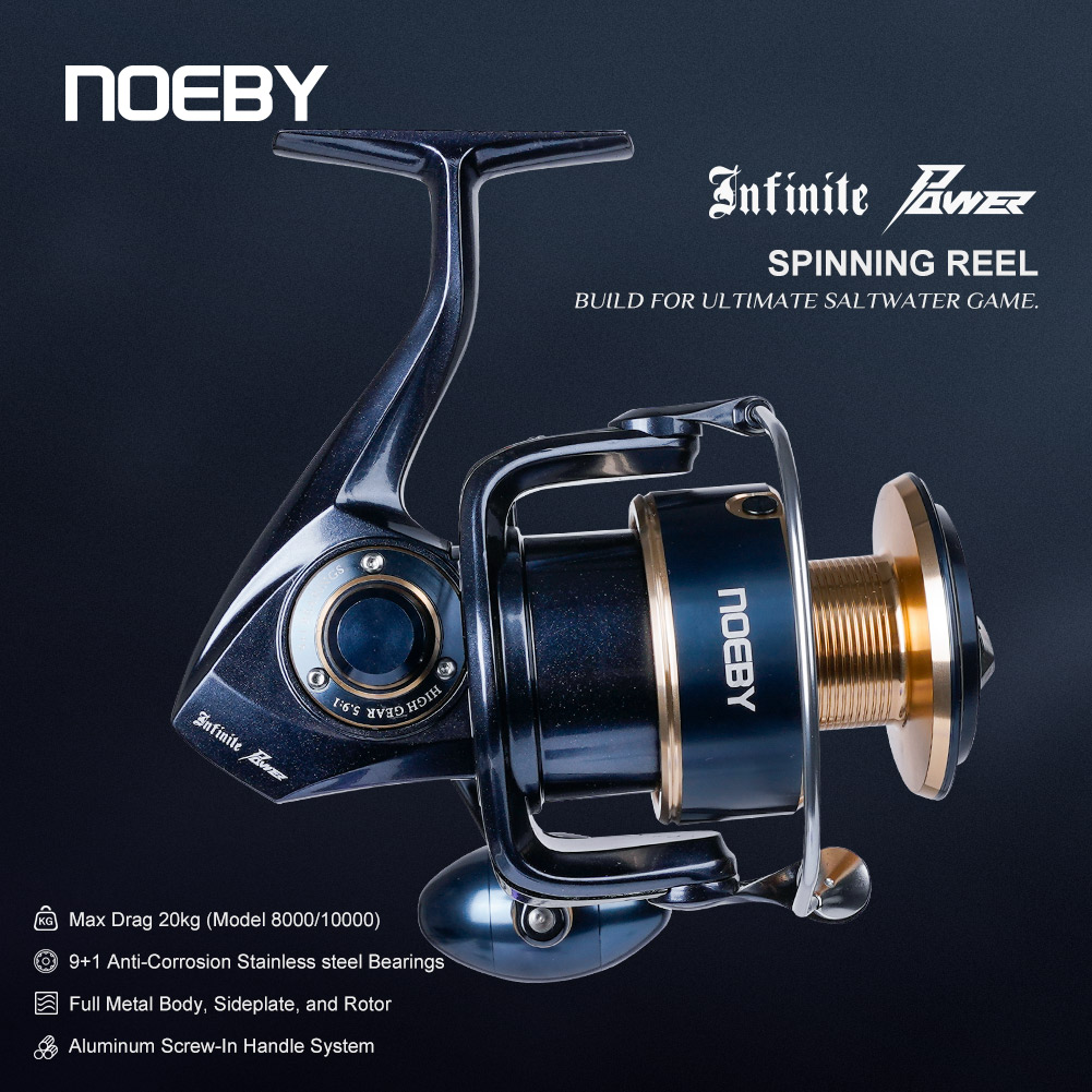 Noeby Infinite Power Spinnroll – Shimano Reel Stradic Bewertung und Preis