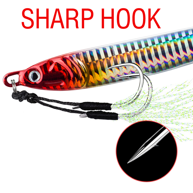 7Pcs 40g 60g 80g 100g Leuchten – Fishing Lure Spinnerbait Bewertung und Preis