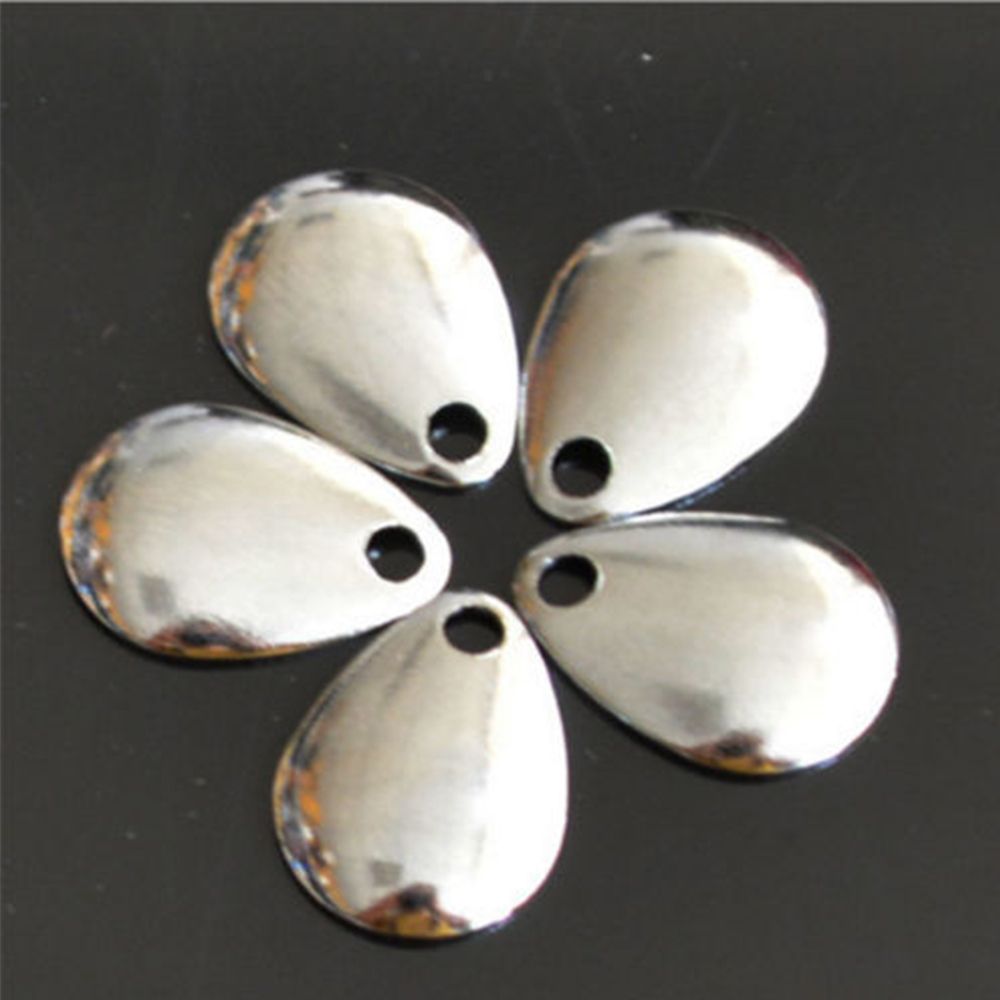 50 Stück Silber glatt Nickel P – Fishing Lure Spinner Bewertung und Preis