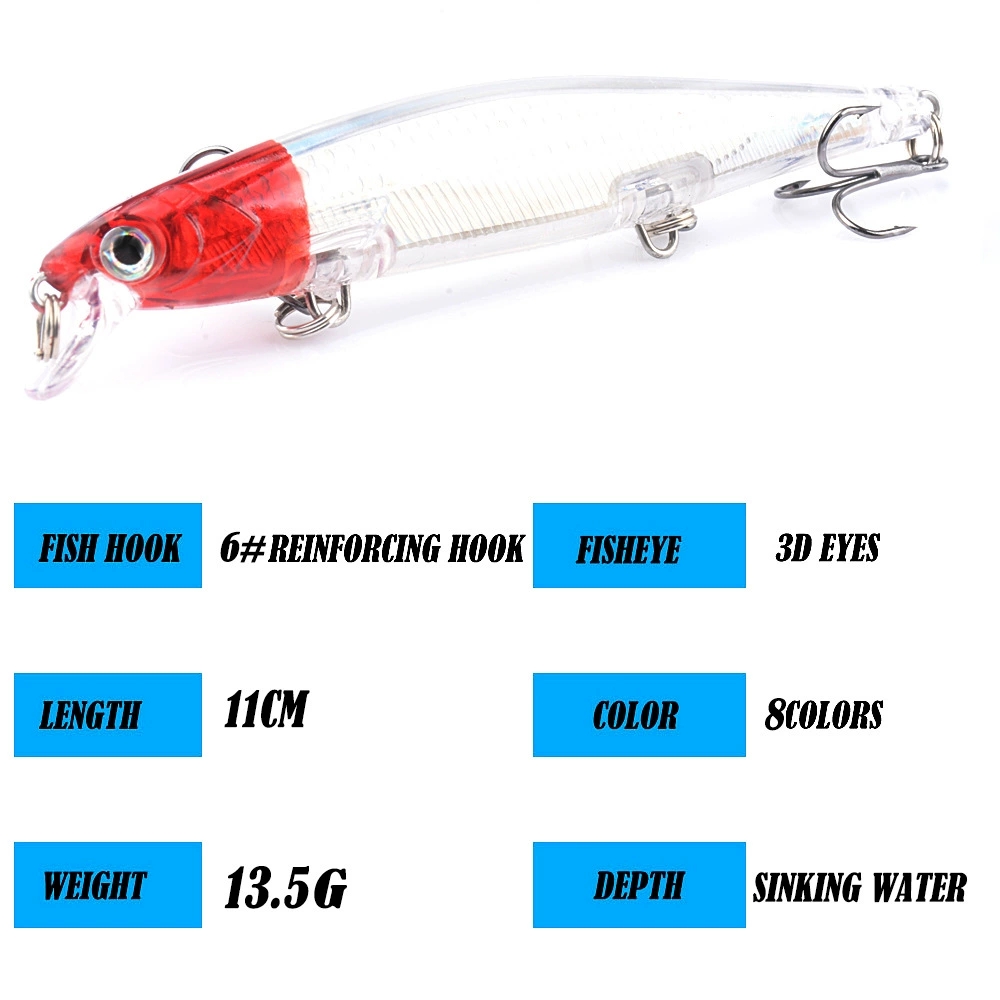 1pc Laser Sinking Minnow Angel – Fishing Lure Swimbait Bewertung und Preis