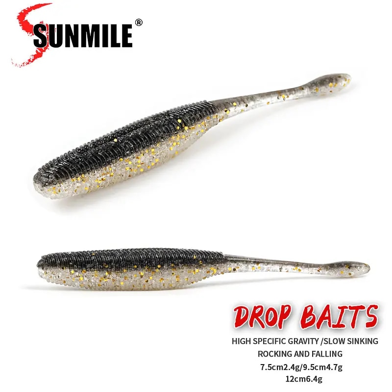 SUNMILE Angelköder Drop Soft B – Fishing Lure Swimbait Bewertung und Preis