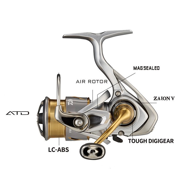 DAIWA 21 FREAMS LT Spinn-Angel – Daiwa Reel Bg Bewertung und Preis