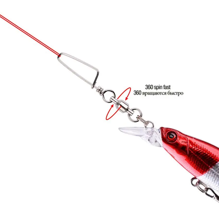 50 Stück Angel-Kugellager-Wirb – Fishing Lure Box Bewertung und Preis