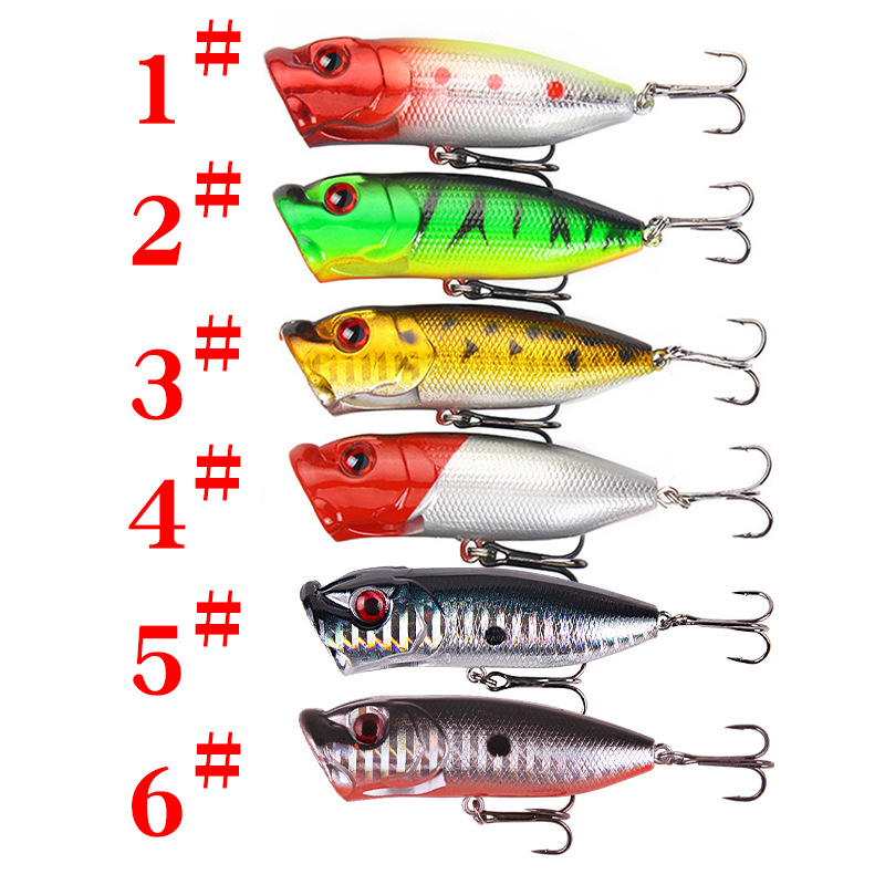 6 Stück 6 Farben (Opp-Beutel)/ – Fishing Lure Topwater Bewertung und Preis