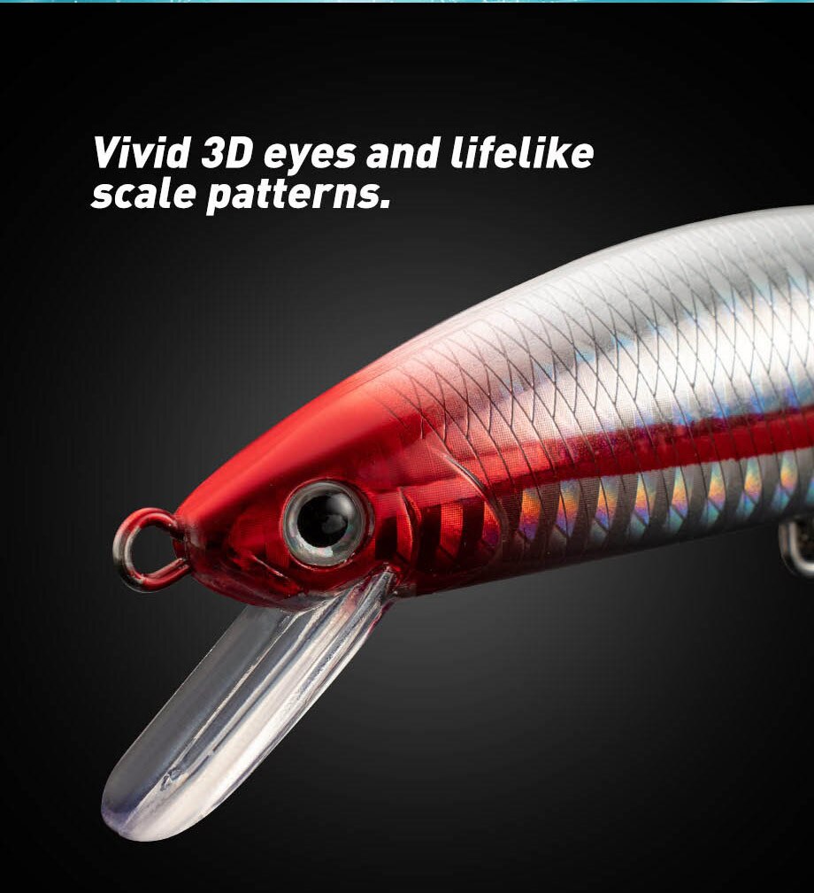 Angel köder sinkende Elritze 1 – Fishing Lure Jerkbait Bewertung und Preis