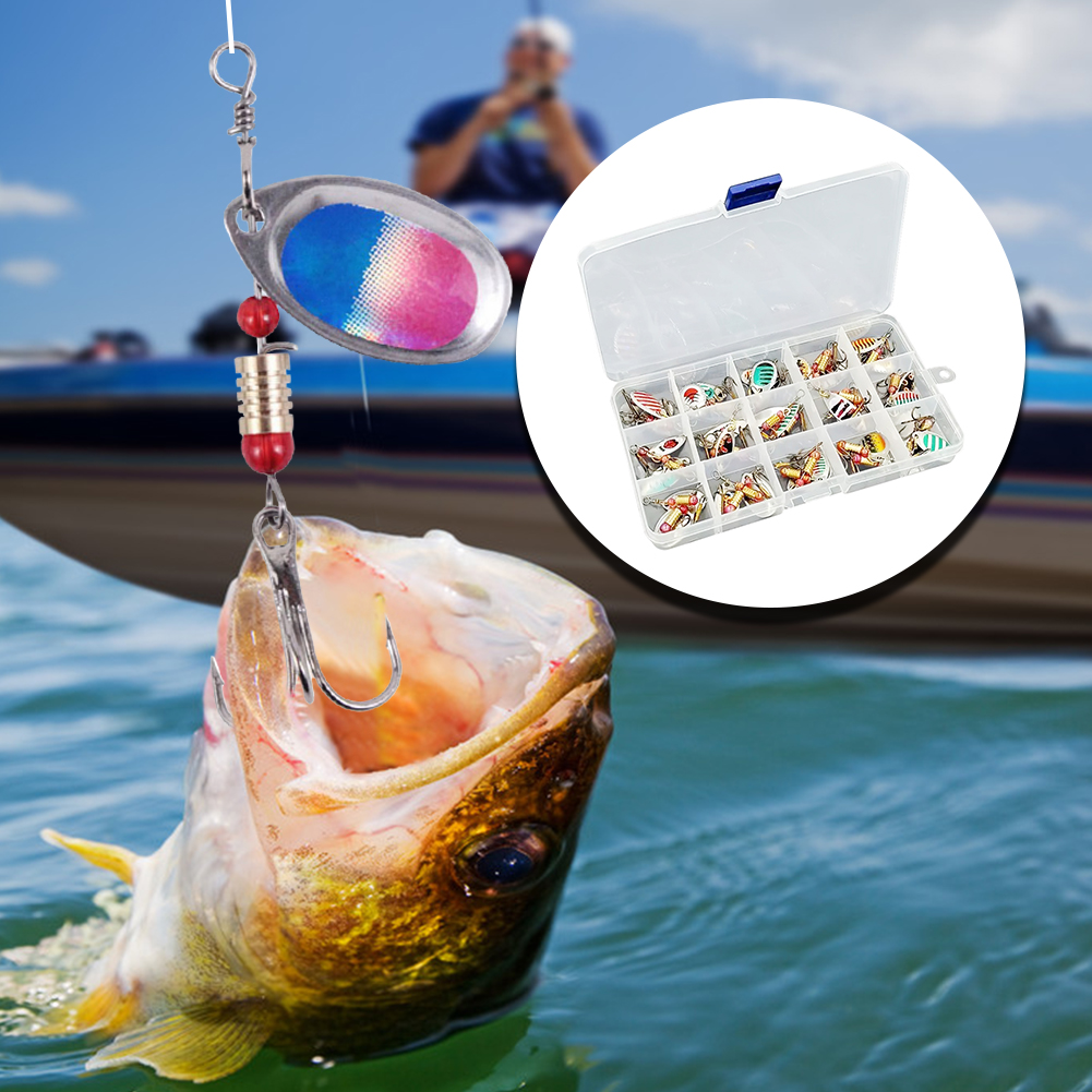 30 Stück Metall-Löffelspinner  – Fishing Lure Crankbait Bewertung und Preis